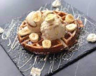 Banoffee Waffle