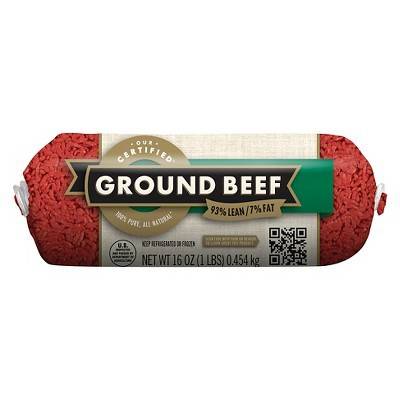 Market Pantry Ground Chub Beef (1 lbs)