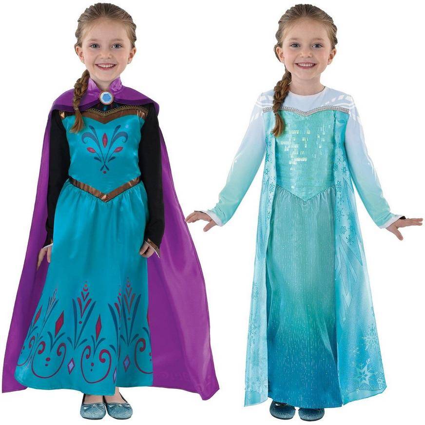 Kids' Transforming 2-in-1 Reversible Elsa Costume - Disney Frozen - Size - M