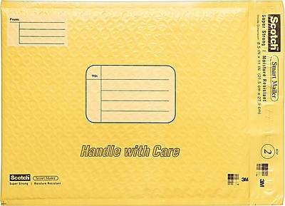 Scotch™ Poly Bubble Mailer, 8.5 x 11.25 (8914-ESF)