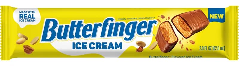 Butterfinger Ice Cream Bar
