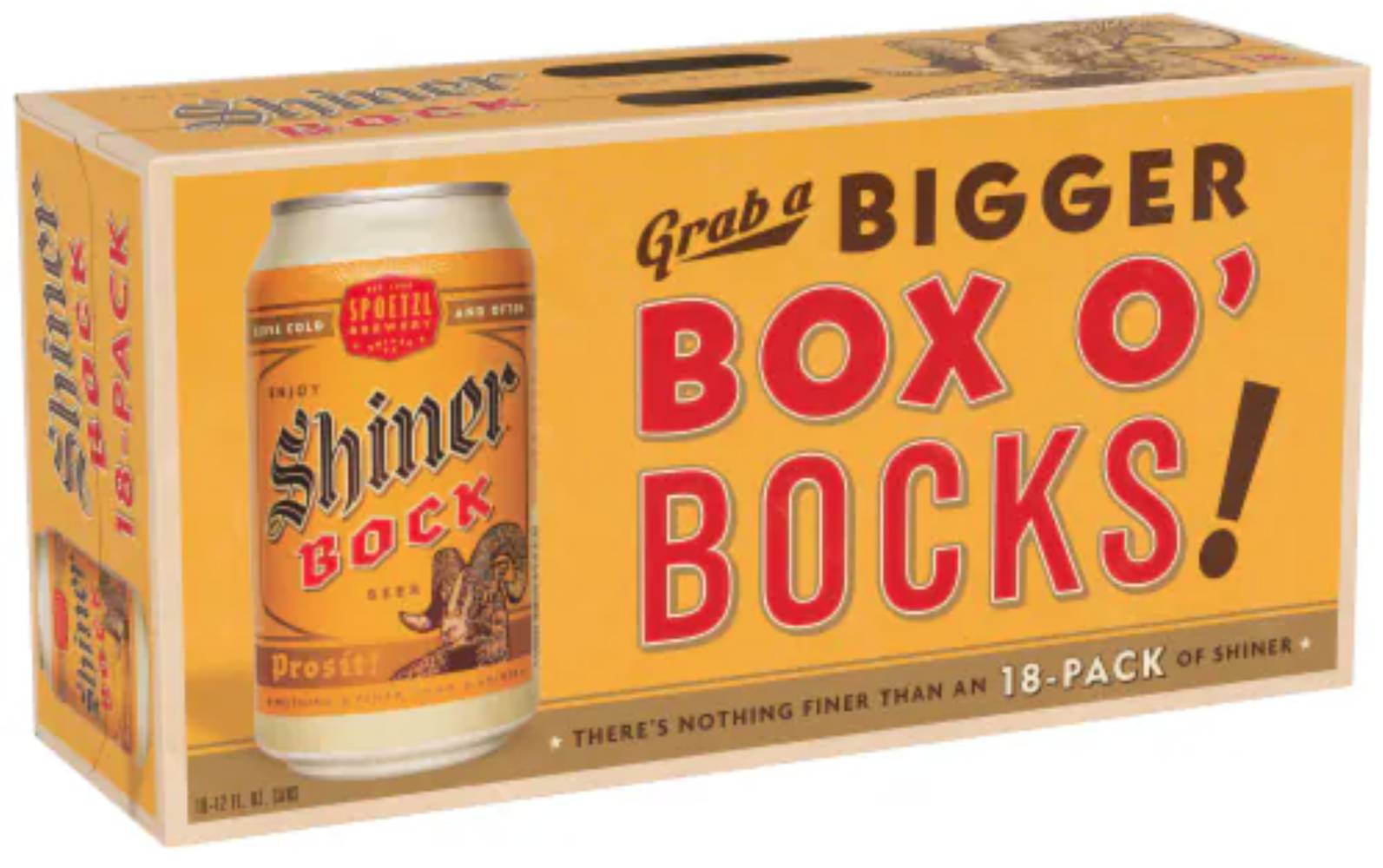SHINER BOCK * 18PK CAN
