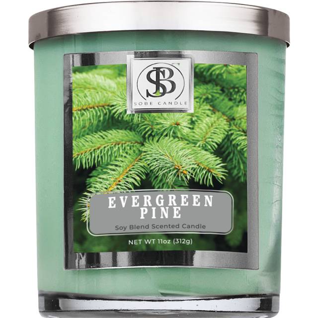 Sobe Evergreen Pine Candle (soy)