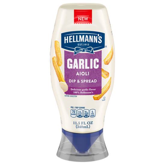 Hellmann's Garlic Aioli Dip & Spread