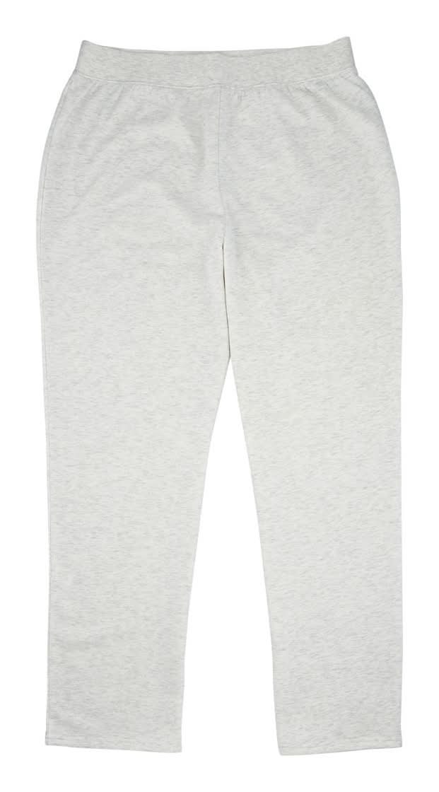 Ladies Fleece Jogger Light Gray Extra Large