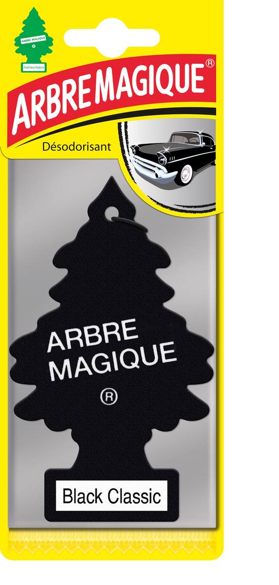 Arbre Magique - Désodorisant black classic