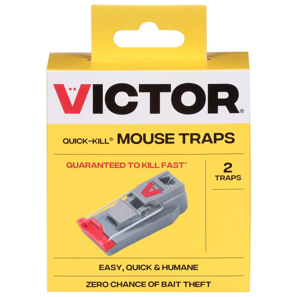 Victor Quick Kill Mouse Trap (2 ct)