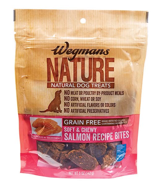 Wegmans Nature Salmon Recipe Bites Natural Dog Treats