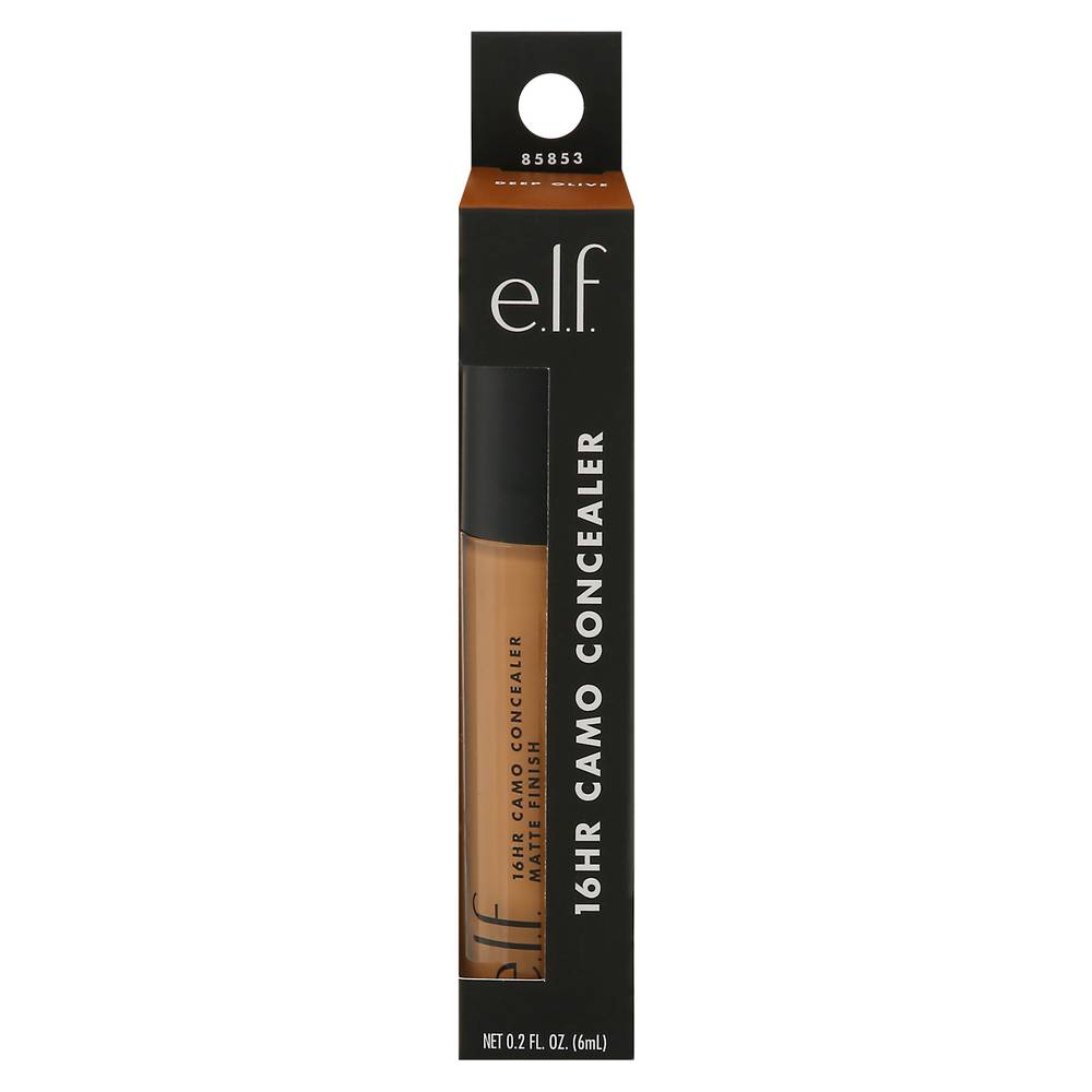 e.l.f. Deep Olive Matte Finish 16hr Camo Concealer (0.2 fl oz)