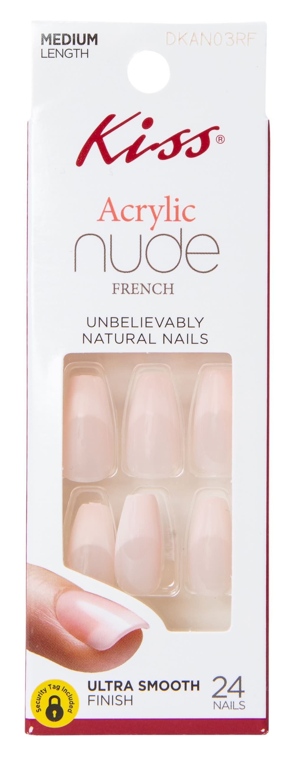 Kiss® Acrylic Nude Press-On Nails Off White