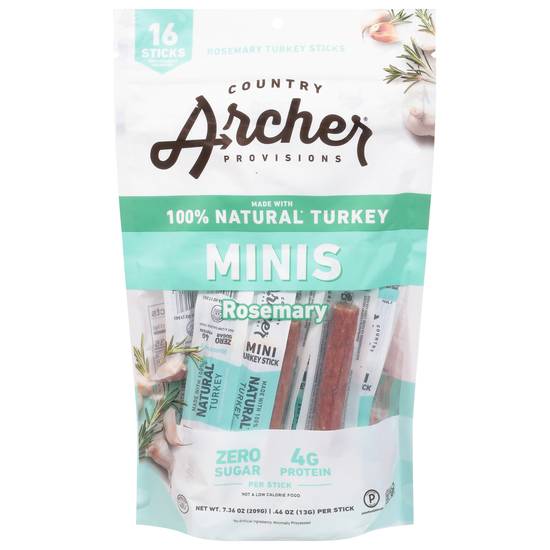 Country Archer Rosemary Turkey Sticks Minis