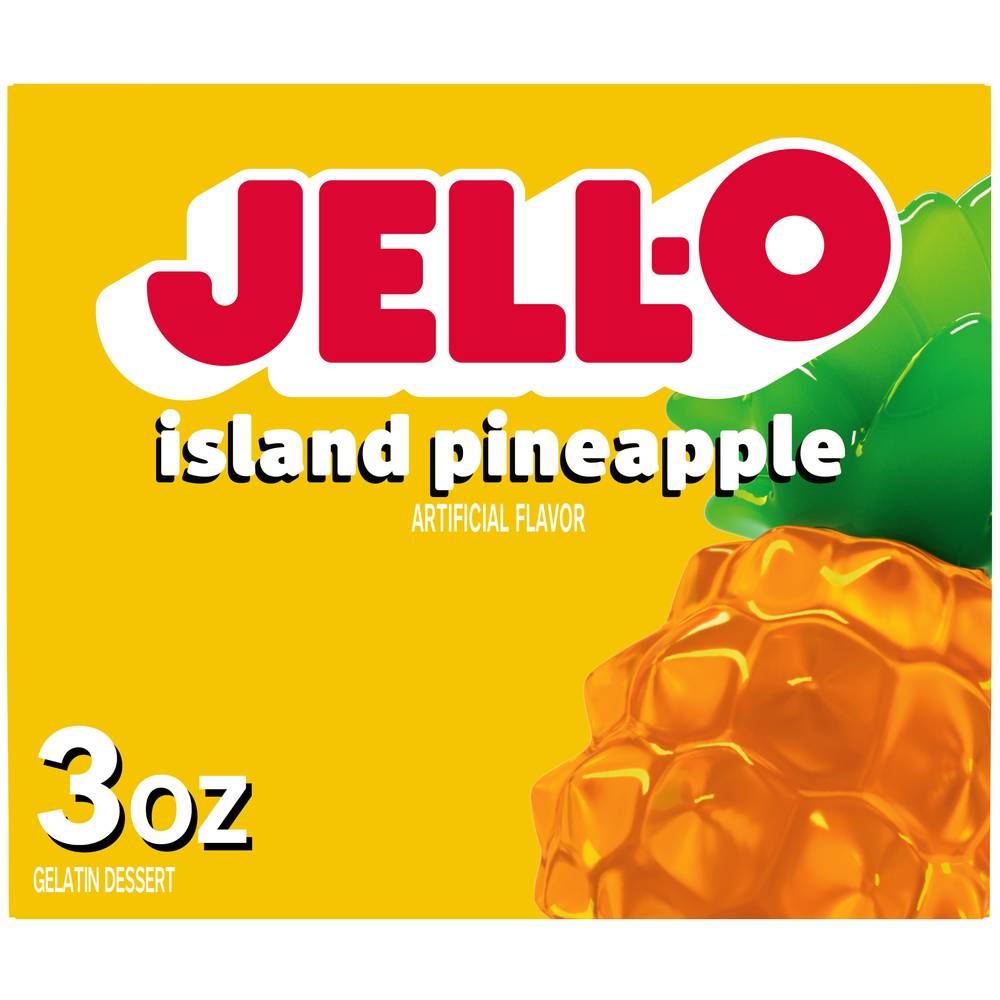 Jell-O Island Pineapple Gelatin Dessert (3 oz)