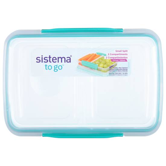 Sistema Small Split To Go Divided Snack Container (1 ct)