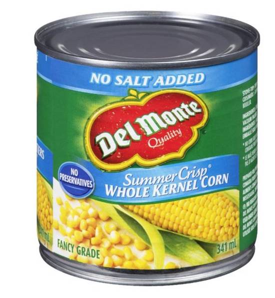 Del Monte Whole Kernel Corn (341 ml)
