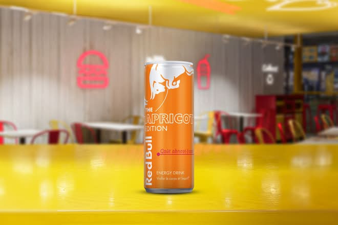 Red Bull Abricot Fraise 25cl 🧊