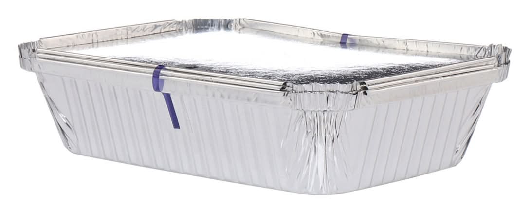 Foil Pan With Lid 3 Pack