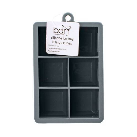 Bary3 Silicone Ice Tray (grey)