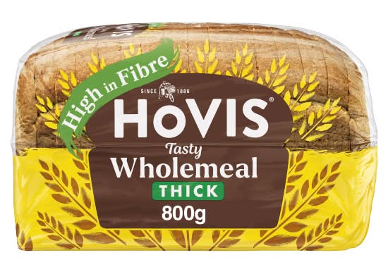 Hovis Tasty Wholemeal Thick (800g)