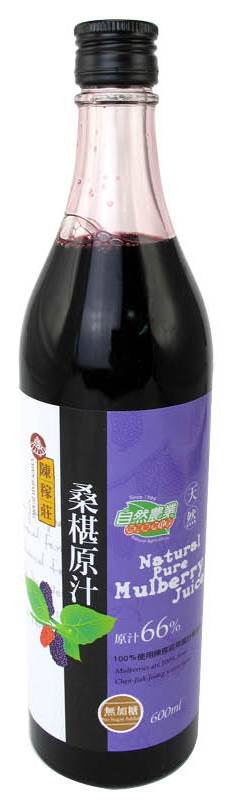 陳稼莊-桑椹原汁(無加糖)(600ml/瓶)