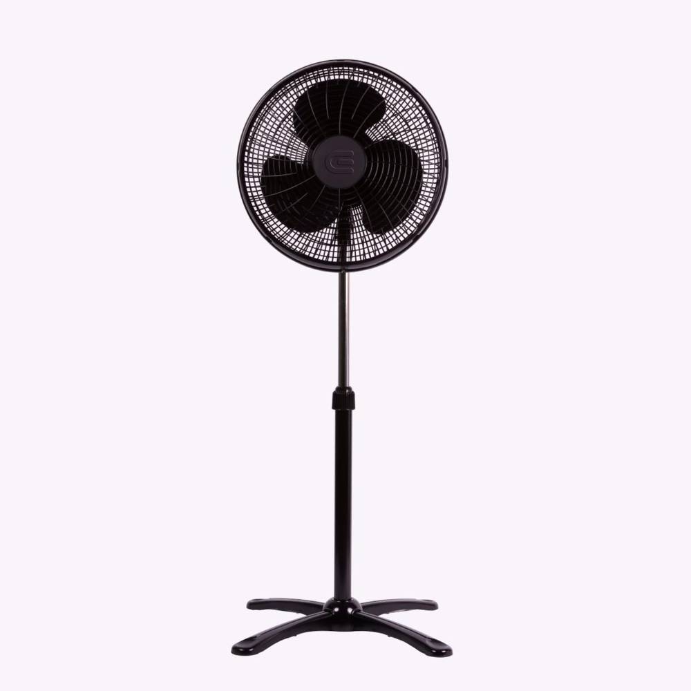 Commercial electric ventilador de pedestal (16"/negro)