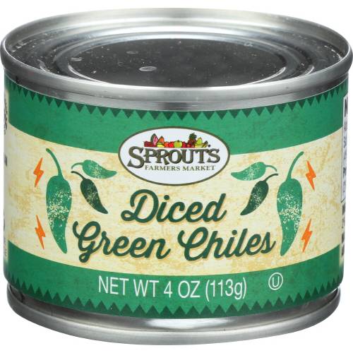 Sprouts Diced Green Chiles