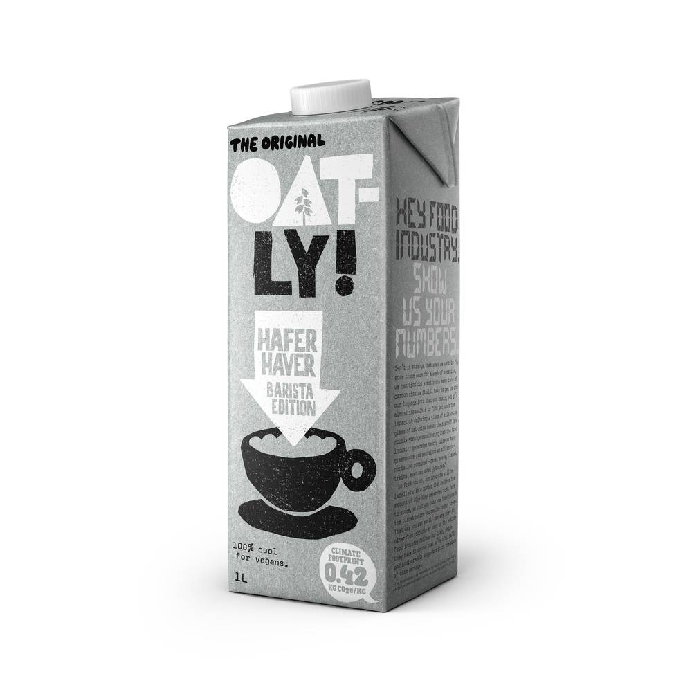 Oatly! - Boisson à l'avoine barista (1 L)