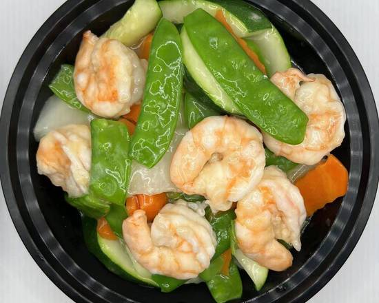 Shrimp with Snow Peas