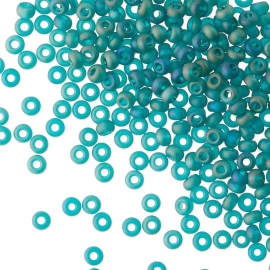 John Bead Czech Glass Seed Beads, 8/0