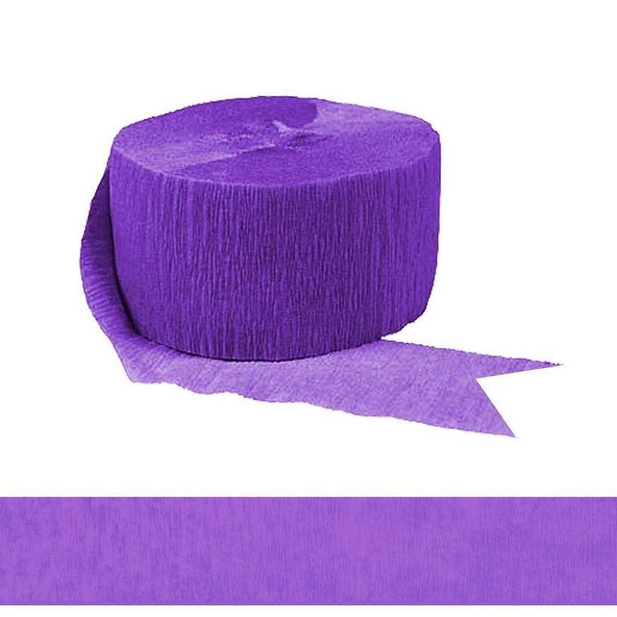 Party City Decor Paper Streamer (purple)