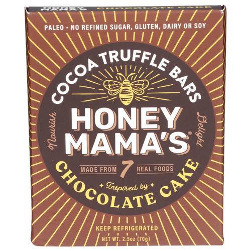 Honey Mama's Cocoa Truffle Bar, Chocolate Cake (2.5 oz)