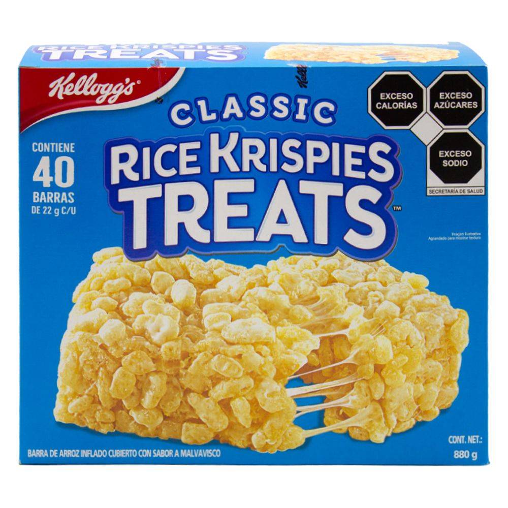 Kellogg's barras de arroz inflado (40 un) (malvavisco)