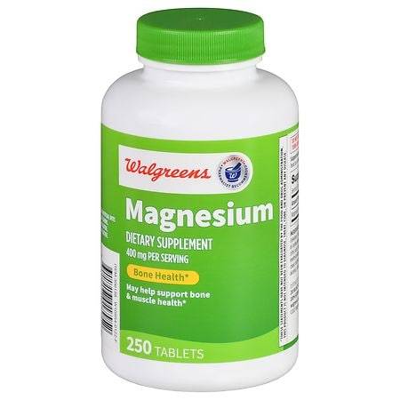 Walgreens Magnesium 400 mg (250 ct)