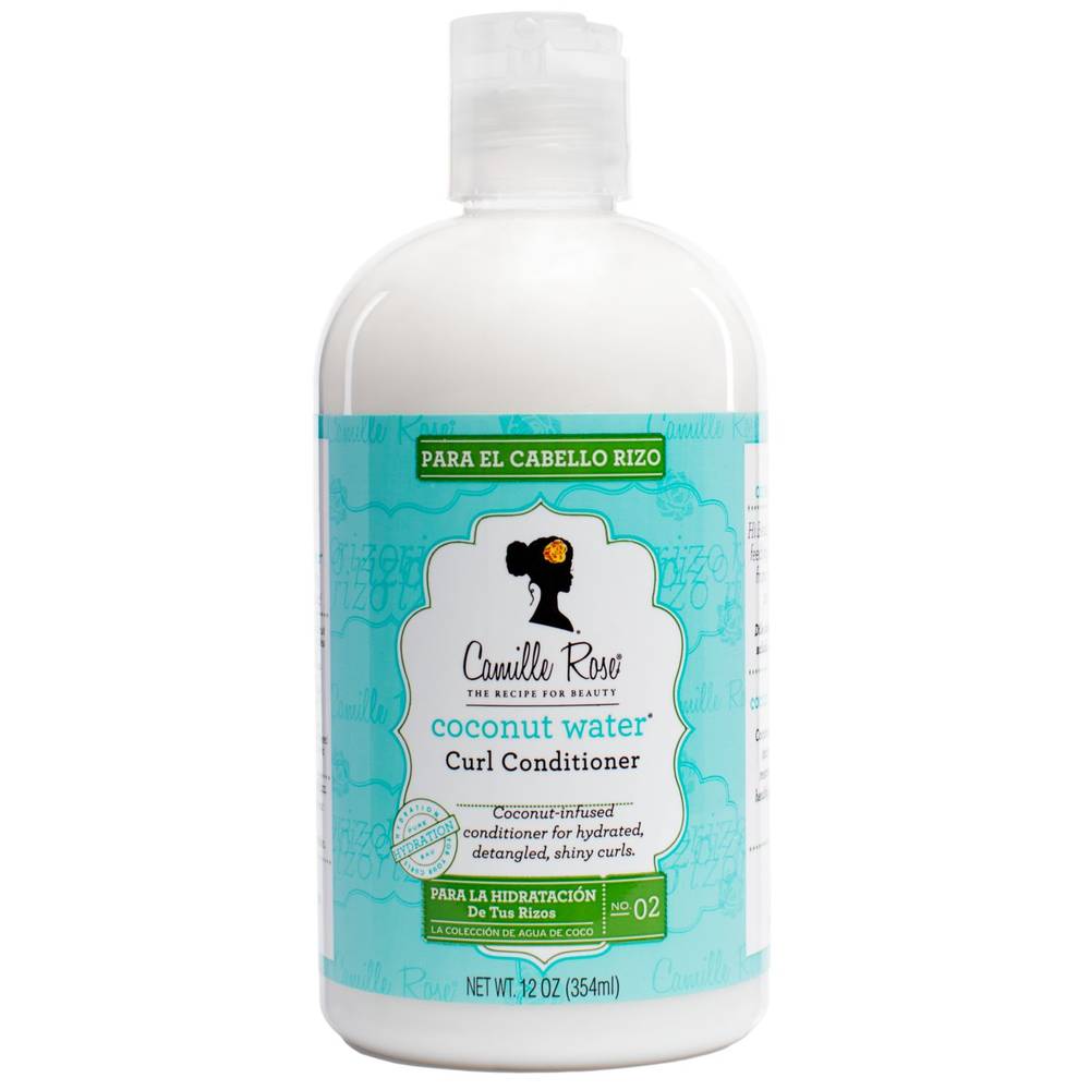 Camille Rose Coconut Water Curl Conditioner, 12 OZ