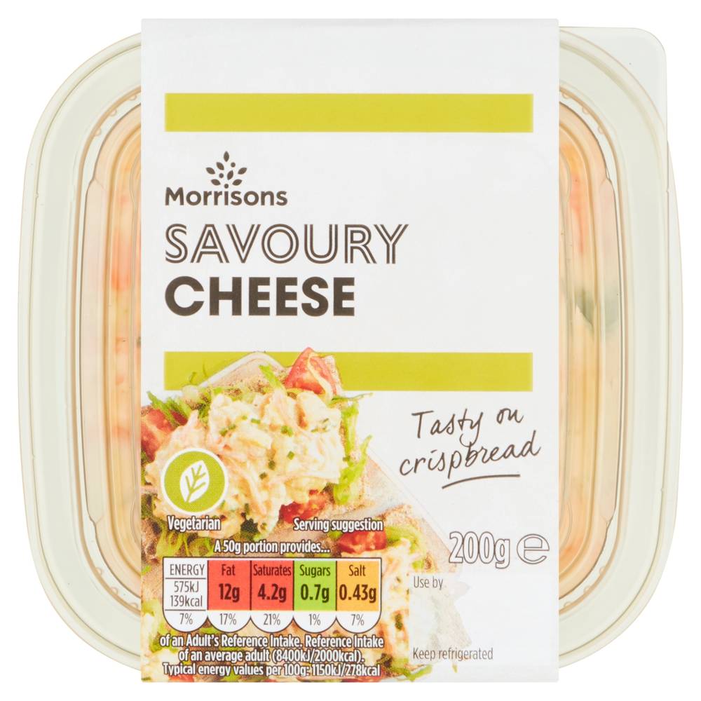 Morrisons Savoury Cheese (200g)