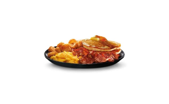 Hearty Breakfast Bacon Platter