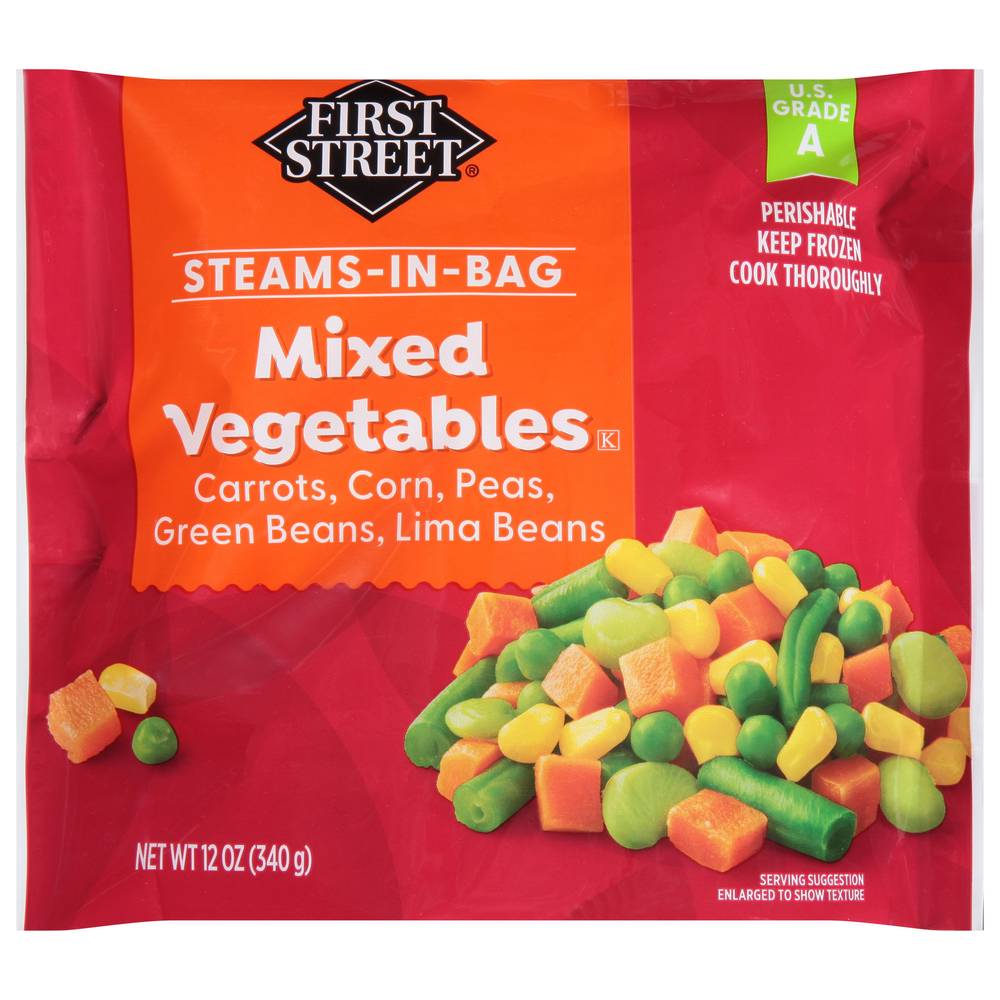 First Street Steams in Bag Mixed Vegetables (12 oz)