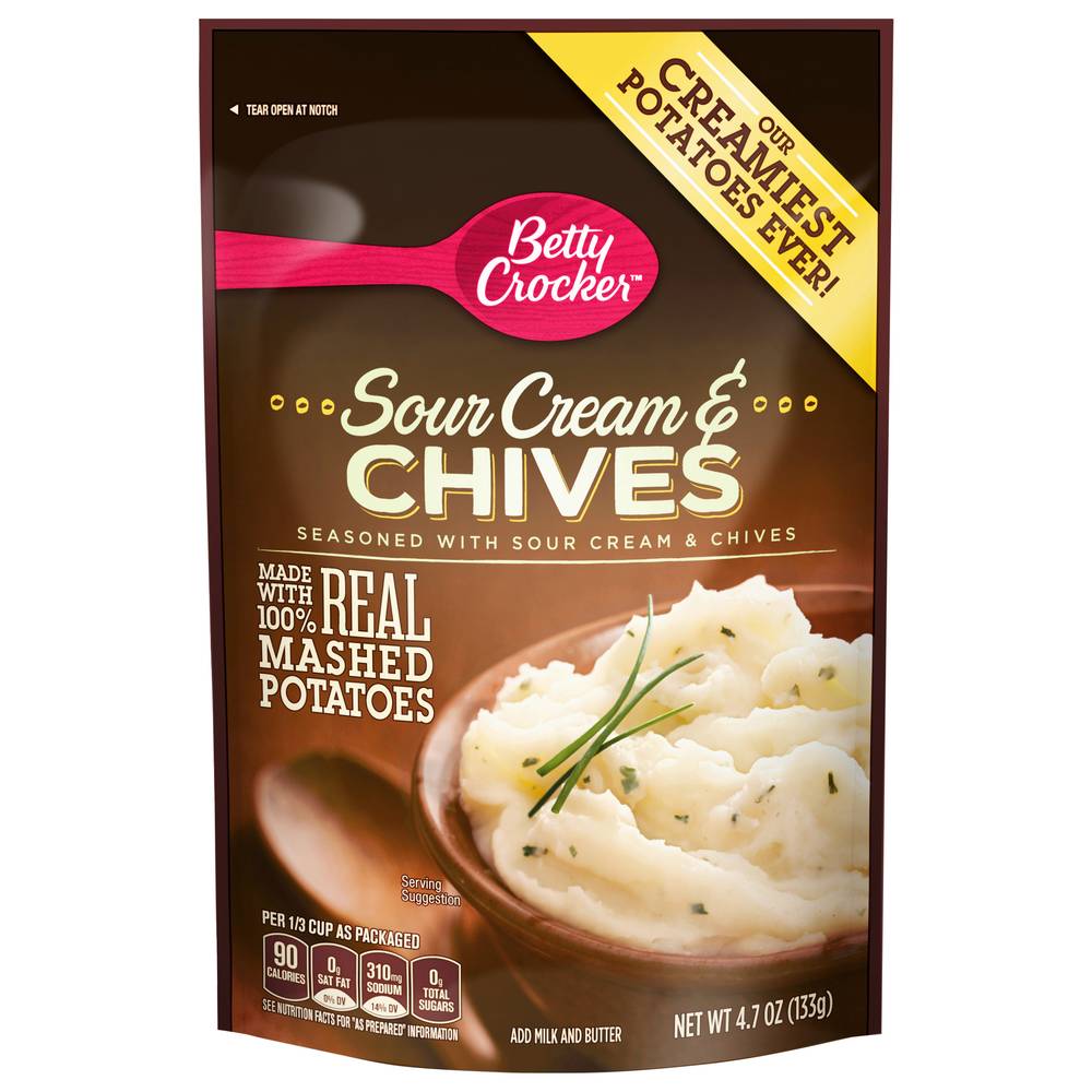 Betty Crocker Sour Cream & Chives Mashed Potatoes (4.7 oz)