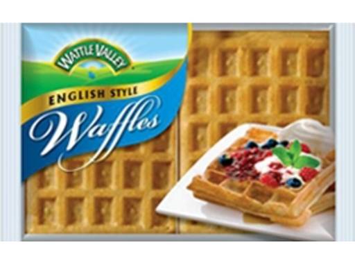 Wattle Valley Food Store Mini Plain Waffles (280g, 8 pack)