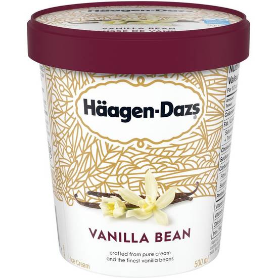 Crème glacée HÄAGEN-DAZS gousse de vanille