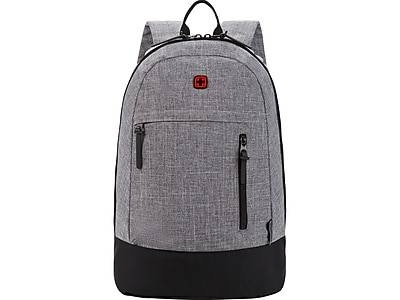 Wenger Polyster Laptop Backpack (black-grey)