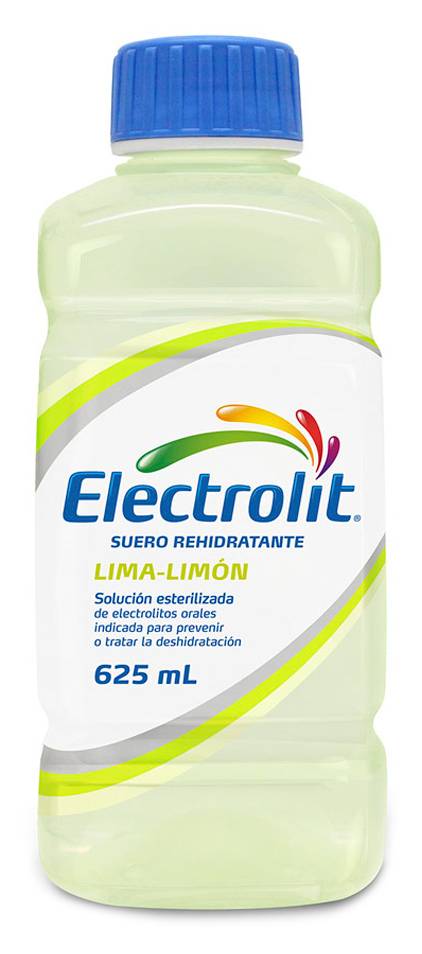 Electrolit · Suero rehidratante, lima limón (625 ml)