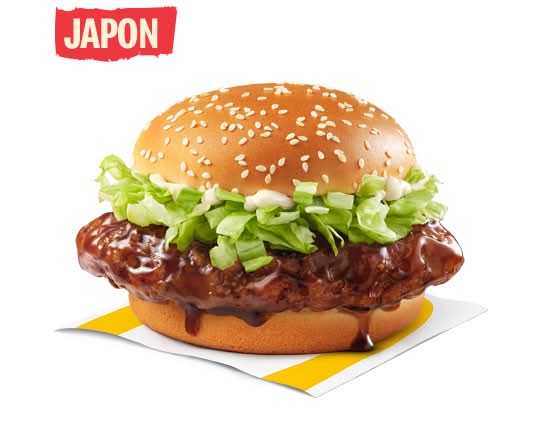 Sandwich au poulet teriyaki [620.0 Cal]