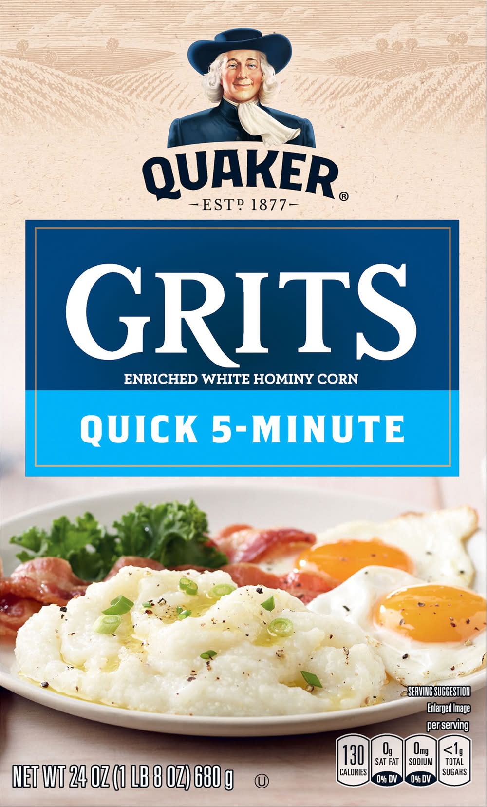 Quaker Quick 5 Minute Grits (24 oz)