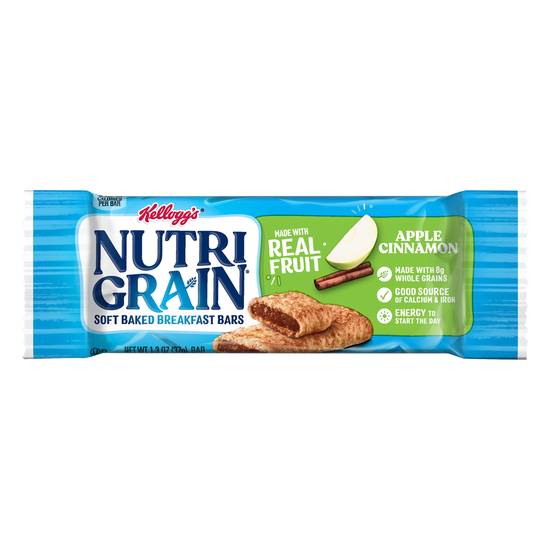 Nutri Grain Apple Cinnamon Soft Baked Breakfast Bars