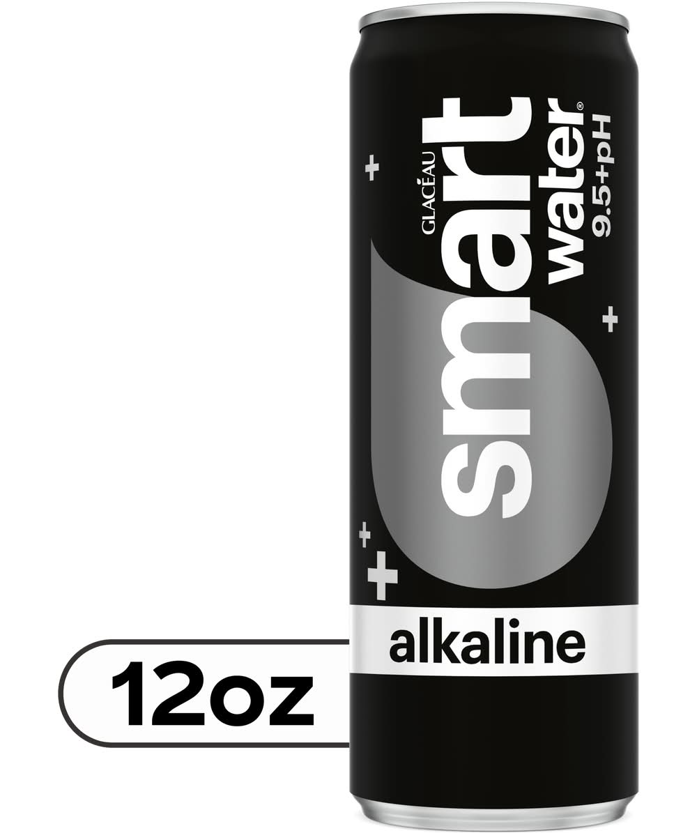 Smartwater Alkaline With Antioxidant Water 9.5+ Ph (12 fl oz)