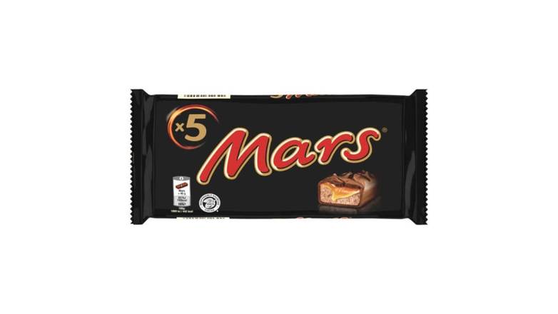 Mars Barres Chocolat et Caramel Le paquet de 5, 225g