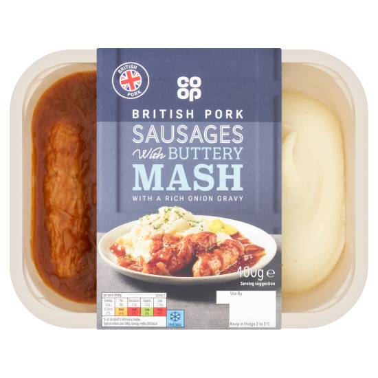 Co-op Sausage & Mash (400g)