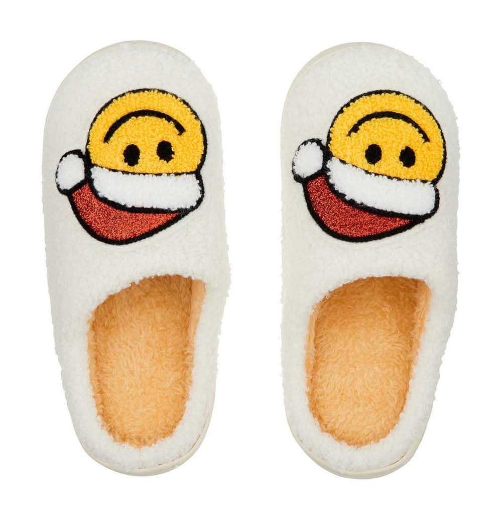 Ladies Holiday Happy Soft Slipper Assorted