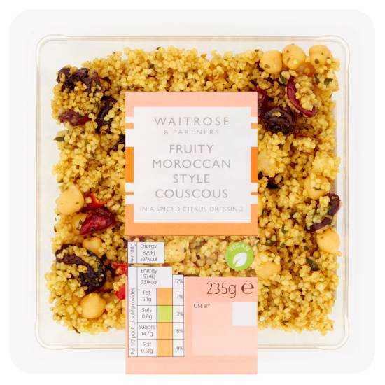 Waitrose & Partners Fruity Moroccan Style Couscous