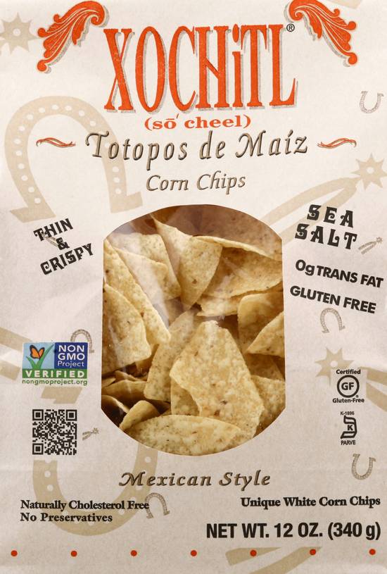 Xochitl White Sea Salt Mexican Style Corn Chips